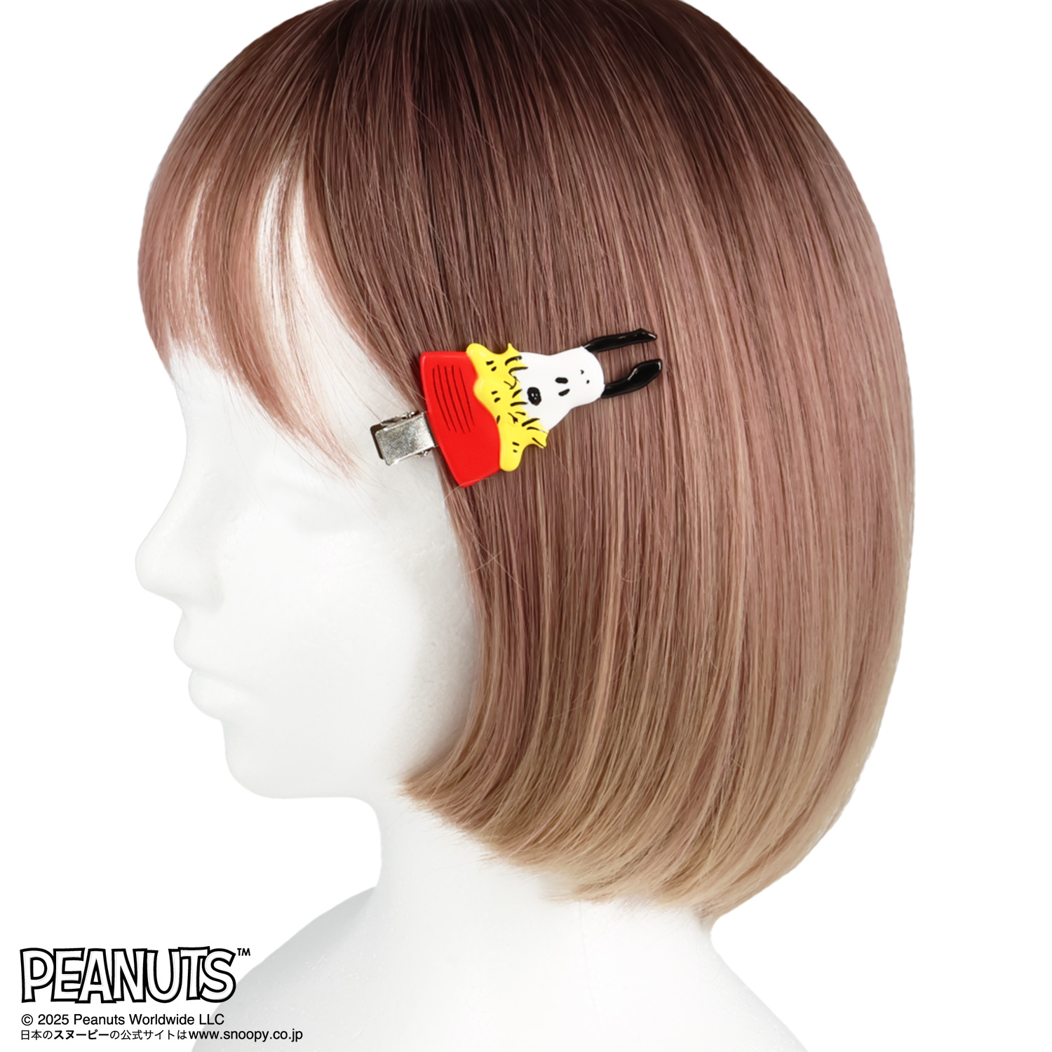 前髪クリップ 専用ページ SHOBIDO [PEANUTS] SNOOPY 前髪クリップ ＜D＞ 2個セット SN34957 : 粧