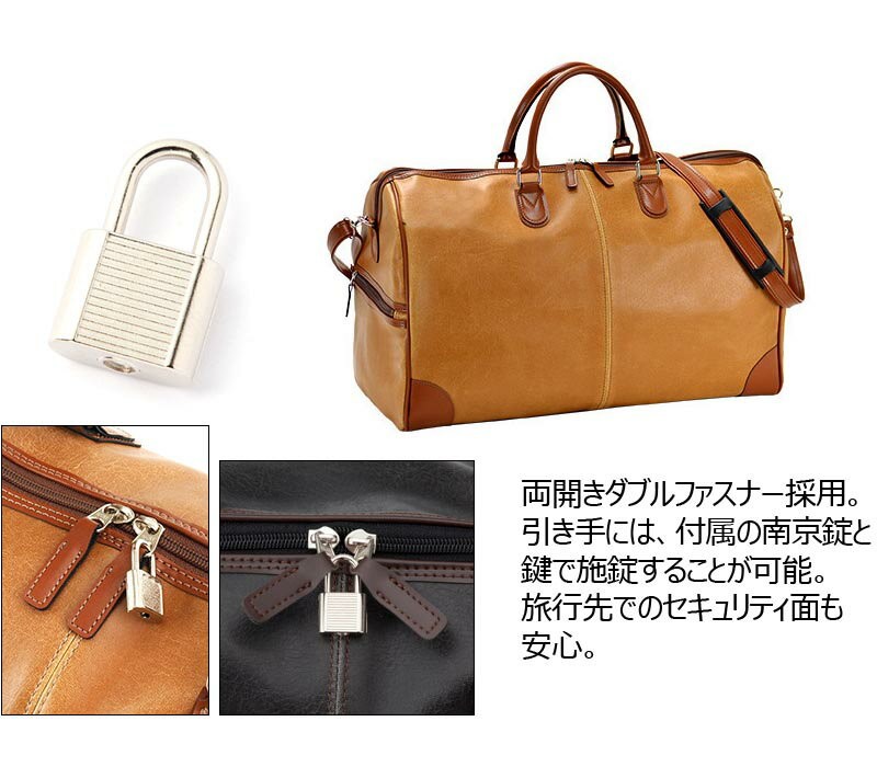Dunhill dunhill ダンヒル ボストンバッグ 大容量 旅行 トラベル