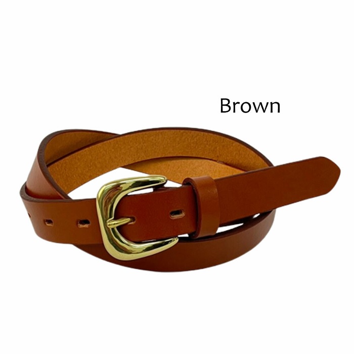 ベルト 日本製 25mm 牛革 本革 プレーンベルト バックル ファッション