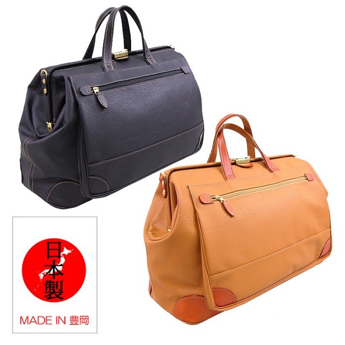 新品 未使用 日本製 豊岡製 ダレス式ボストンバッグ 鍵付き　合成皮革 ボストンバッグ 日本製 豊岡製 牛革 レザー トラベル 旅行 ダレス 本革