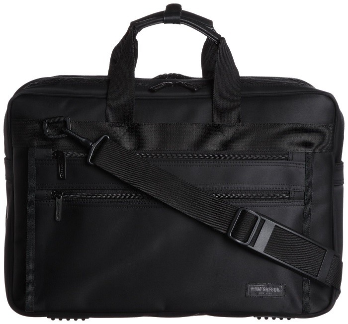 美品 McGREGOR ビジネスバッグ 3way ノートPC A4収納 ブラック ビジネスバッグ McGREGOR マックレガー 出張対応 軽量 人気 多機能