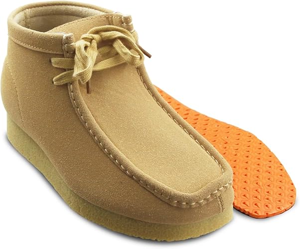 モカシン ワラビー メンズ レディース クッションインソール入り