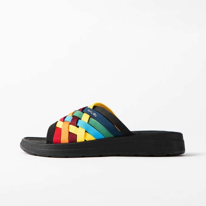 MALIBU SANDALS（マリブサンダルズ） ZUMA NYLON ズマ ベージュ マルチカラー ビーチサンダル : SHOE LIFE ...