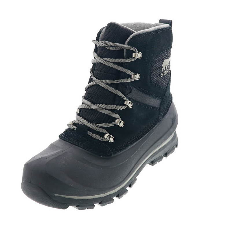 SOREL ソレル バクストン レースアップ メンズブーツ 防水 ウィンターブーツ BUXTON LACE WP NM2737 245  Major・Black / 010 Black・Quarry