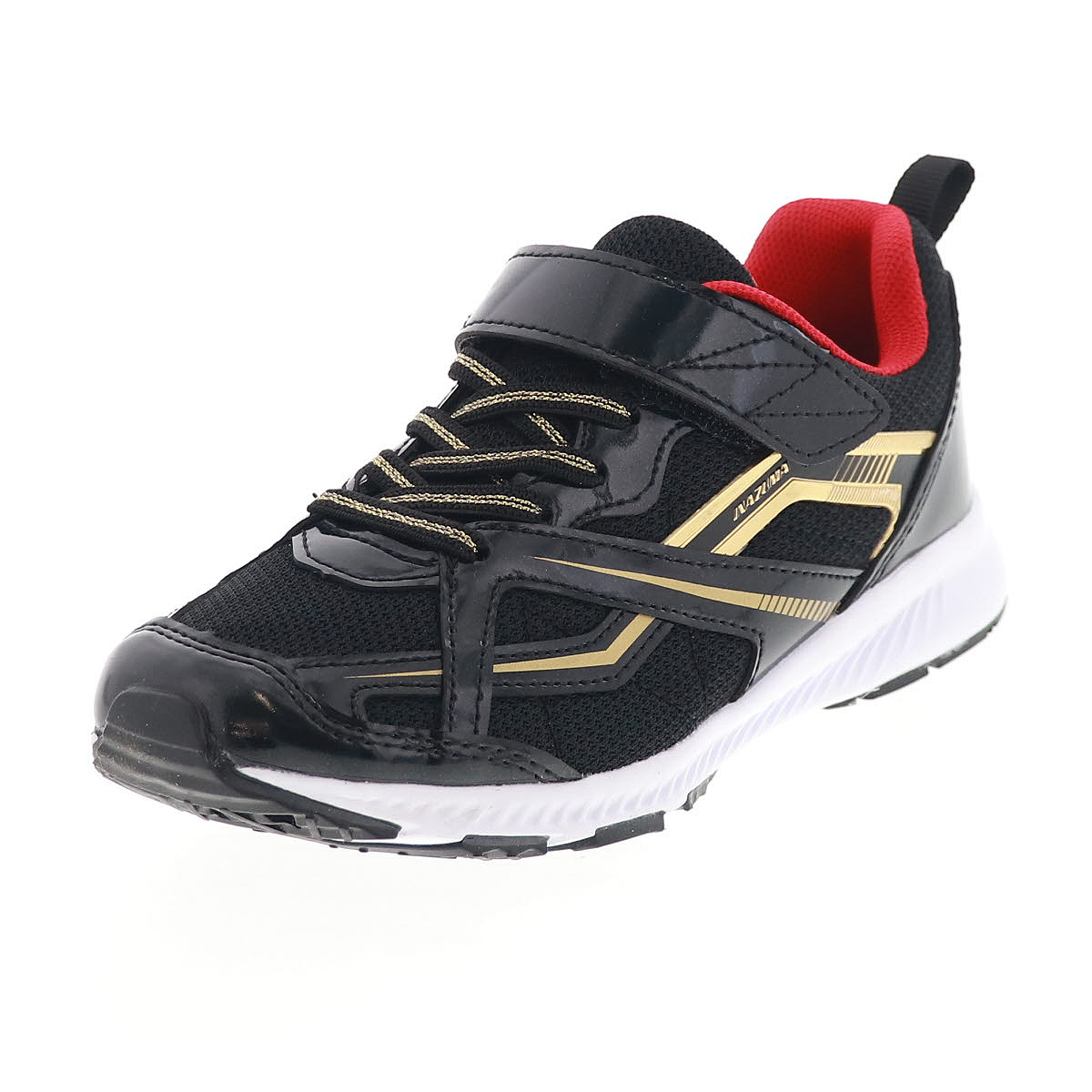 キッズ ジュニア スニーカー 男の子 運動靴 通学靴 こども 靴 ベルクロ