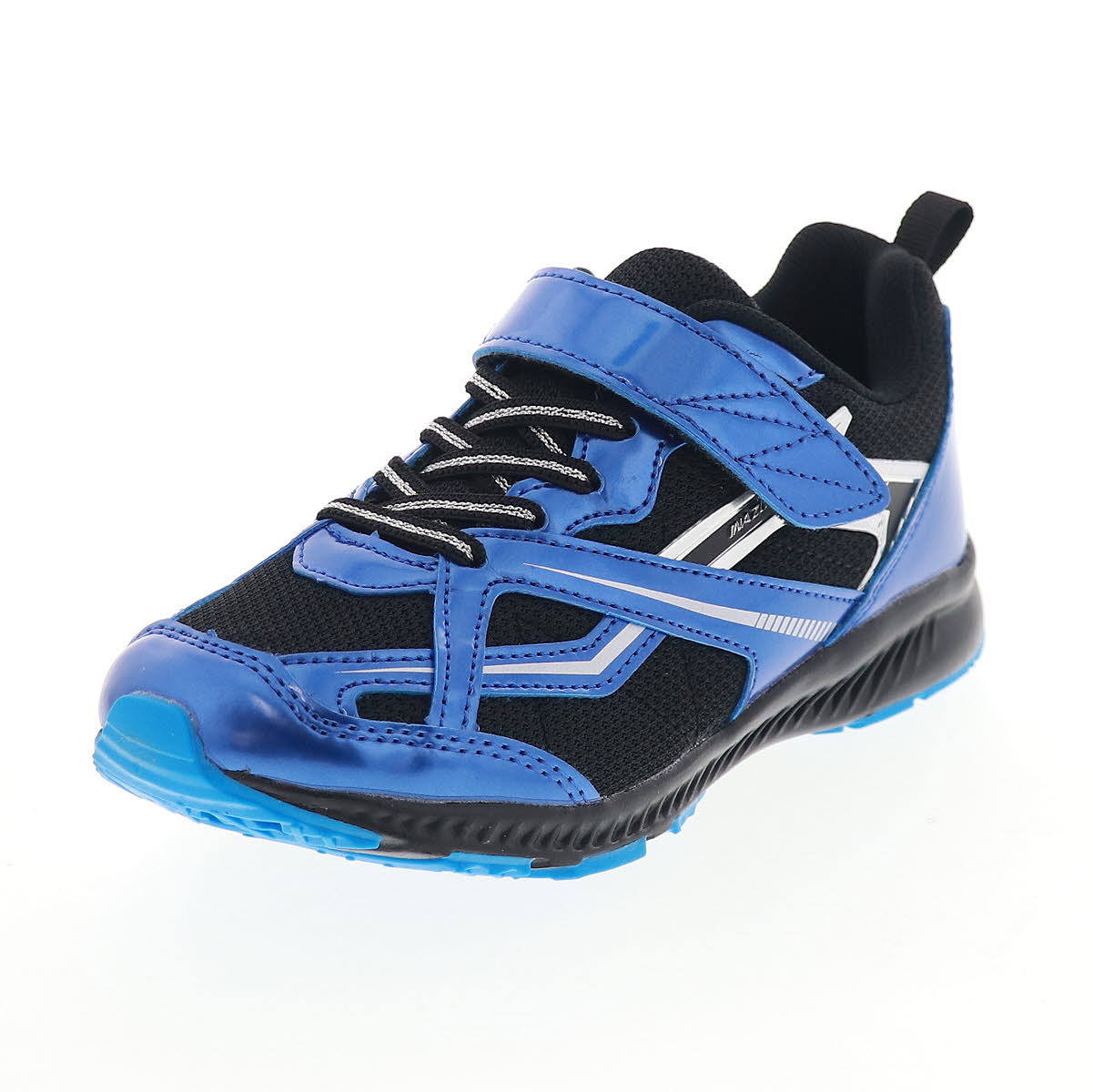 キッズ ジュニア スニーカー 男の子 運動靴 通学靴 こども 靴 ベルクロ