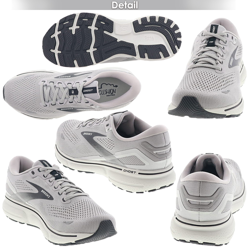 BROOKS（ブルックス） ゴースト15 ワイド メンズ ランニング シューズ
