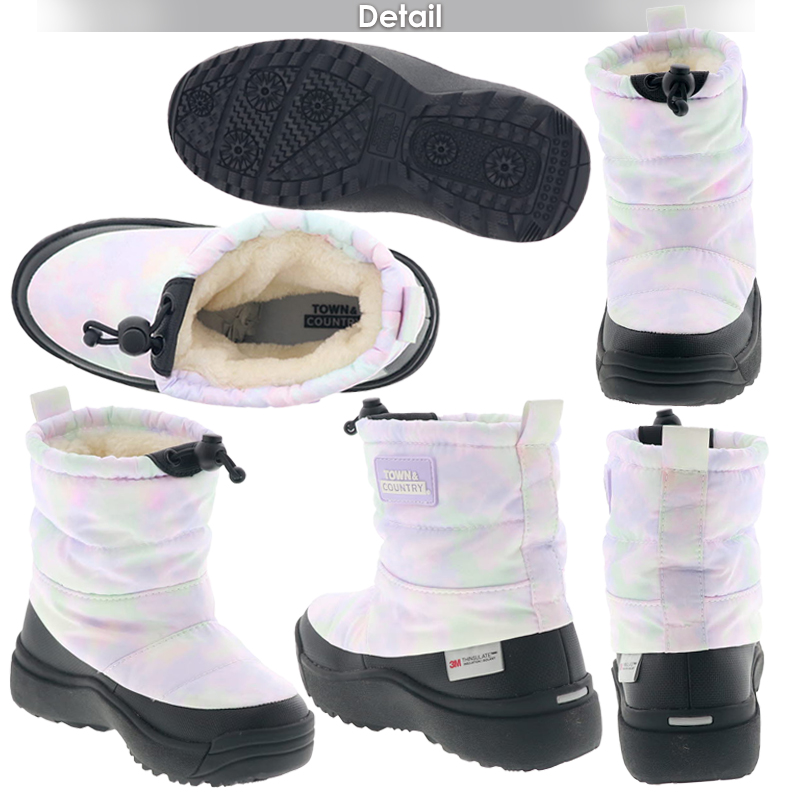 タウン&カントリー キッズブーツ ジュニア 防水ブーツ 子供靴