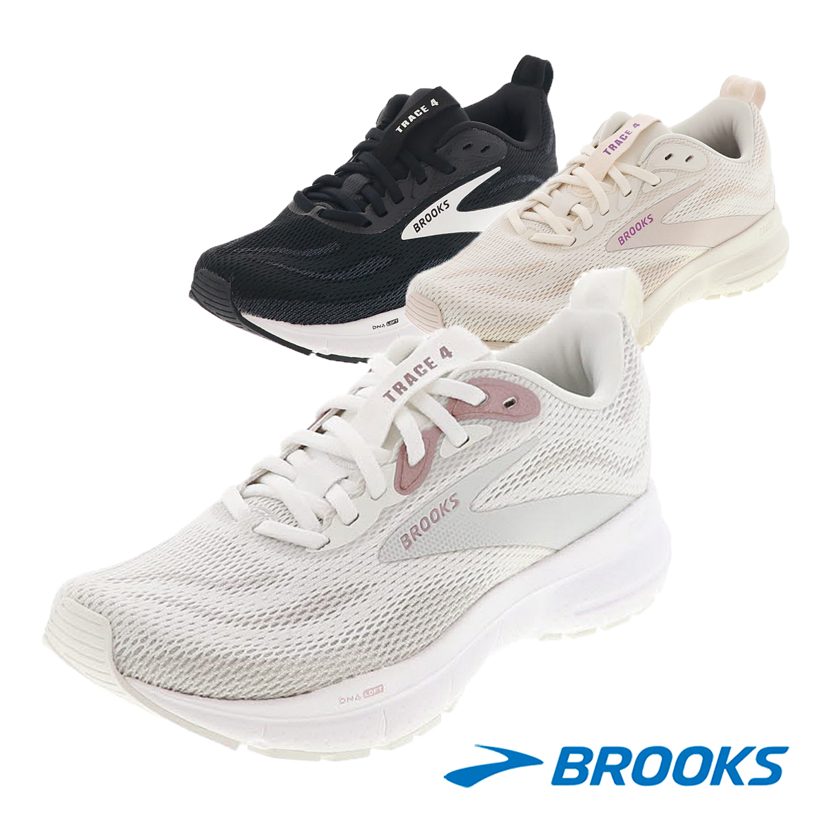 BROOKS（ブルックス） トレース4 レディース ランニングシューズ 運動