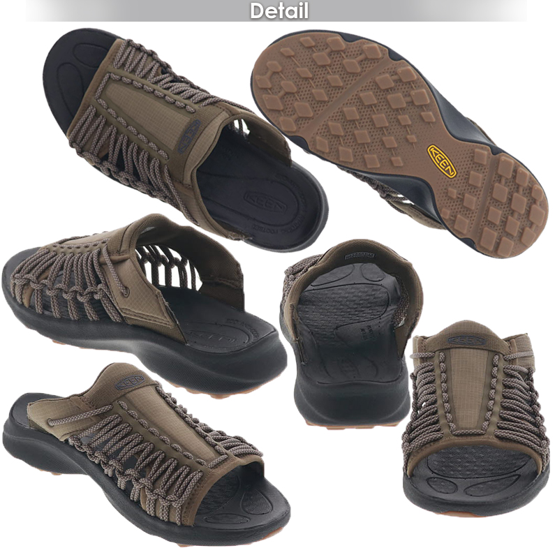 キーン　KEEN ブラウン サンダル スリッポン ユニーク(KEEN) キーン メンズ サンダル ユニーク スニーク