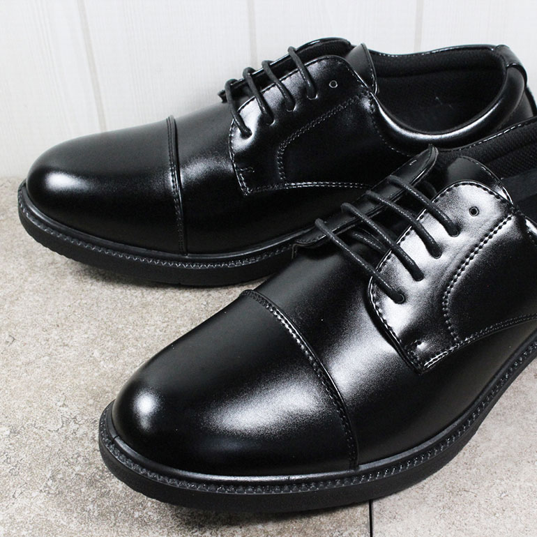 ほんとに最終価格★正規品★プラダ　ビジネスシューズ　黒 世界初のカバロス加工シリーズ モデロ MODELLO 内羽根ストレートチップ