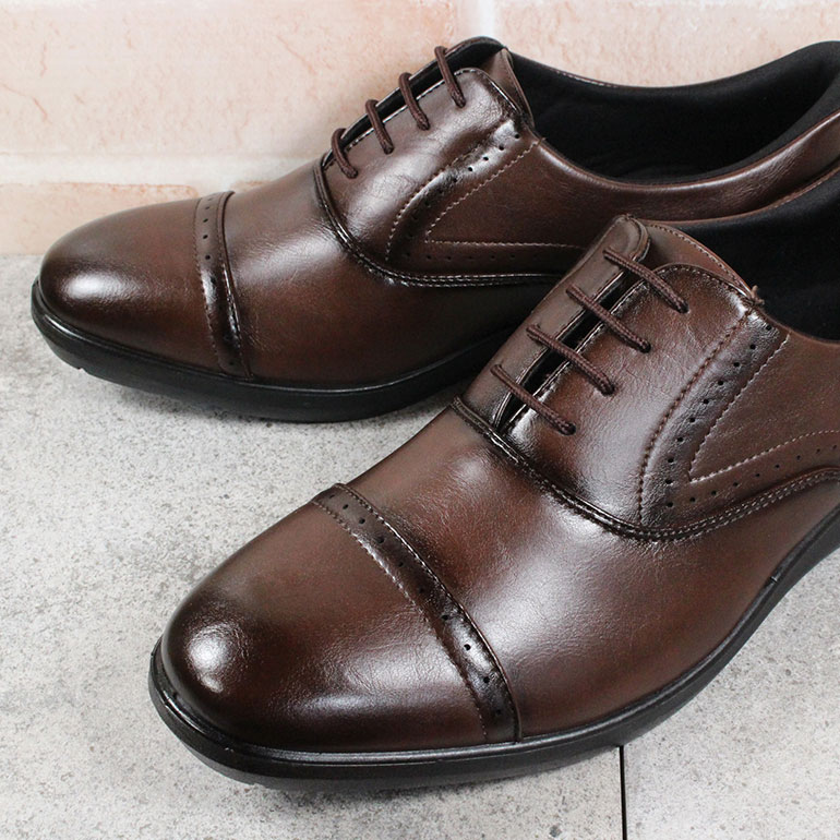 手を使わず履ける ビジネスシューズ タビバキ メンズ MC7517 MC7518