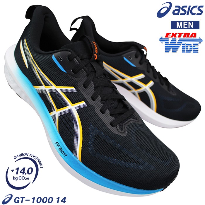 ASICS（アシックス） ランニングシューズ 1011C077-004 GT1000 14