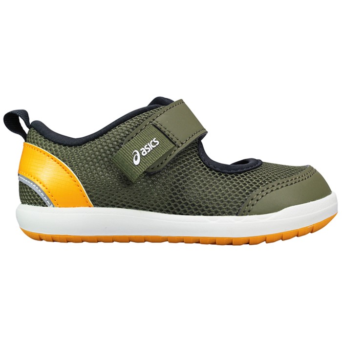 サンダル ベビーシューズ アシックス スクスク MESHOES BABY 3 1144A431 14cm〜16cm ベビー キッズ スニーカー 子供靴 運動靴 赤ちゃん靴 マジックテープの画像