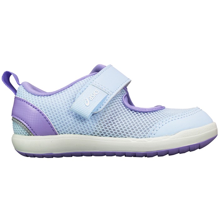 サンダル ベビーシューズ アシックス スクスク MESHOES BABY 3 1144A431 14cm〜16cm ベビー キッズ スニーカー 子供靴 運動靴 赤ちゃん靴 マジックテープの画像