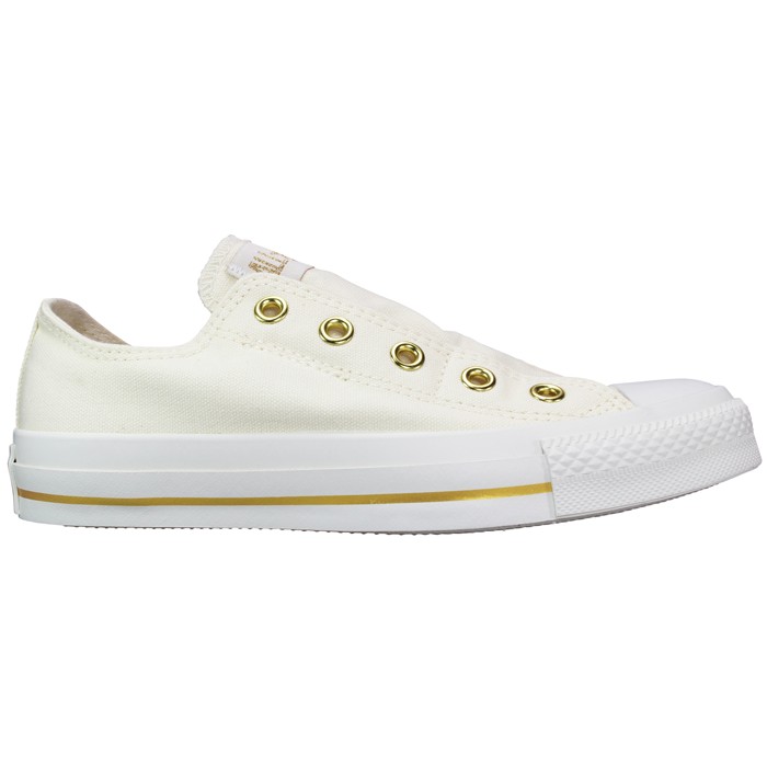 CONVERSE（コンバース） スリッポン スニーカー オールスター ゴールド 