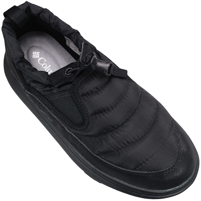 コロンビア 防水モックシューズ YU5200 ホバーチューバー オムニテック ブラック・キャラメル 26cm〜28cm メンズ スリッポン スリップオン シューズ スニーカー 靴 履きやすい靴 防水靴 HOVERTUBER OMNI-TECH Columbia Columbia（コロンビア） 防水モックシューズ YU5200 ホバーチューバー