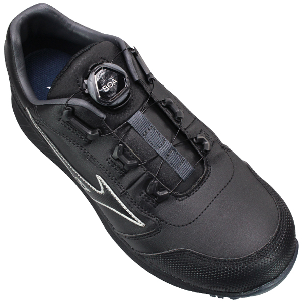 ミズノ 安全靴 オールマイティSU51L BOA F1GA2317 ホワイト ブラック ネイビー 26cm〜28cm メンズ セーフティーシューズ  プロスニーカー 紐なし靴