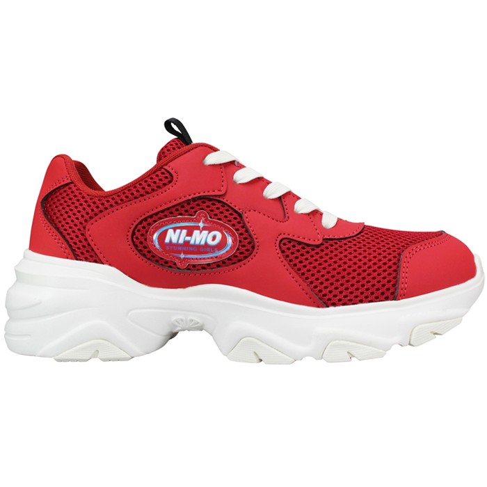 Ni-mo 厚底スニーカー ニーモ NI-MO NM J143 アツゾコC ブラック