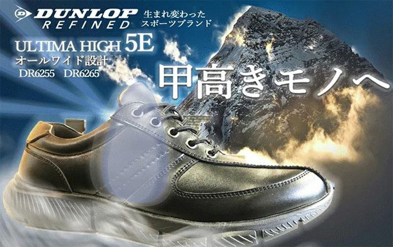 初回限定お試し価格】 ダンロップ DUNLOP REFIND DR6265 コンフォートシューズ ５E メンズ 靴 sarozambia.com