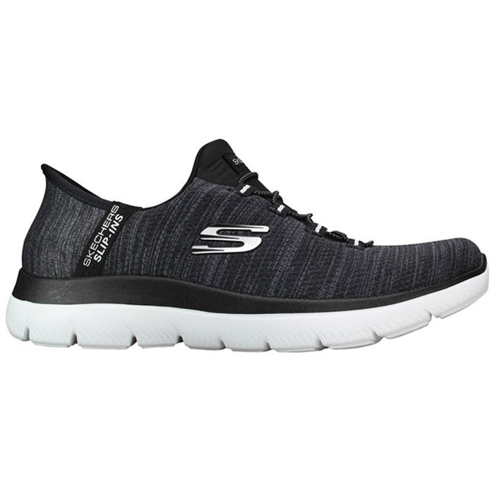 もももも様36ブラック SKECHERS（スケッチャーズ） スリップインシューズ 手を使わずに履ける