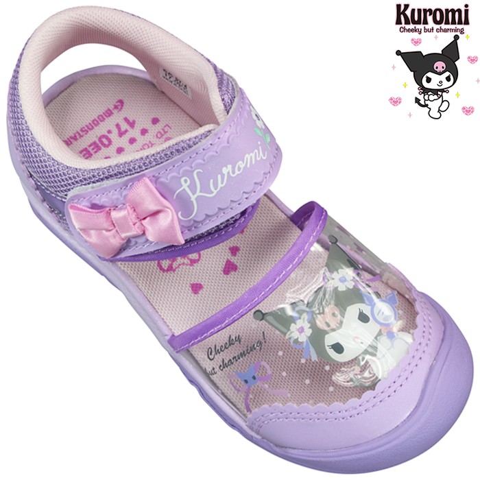 sanrio（サンリオ） サンダル SA C041 ホワイト ピンク パープル 15cm