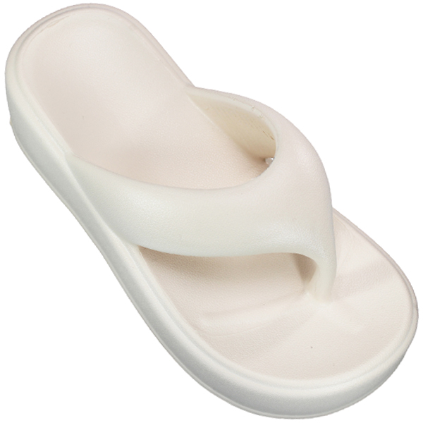  Slipper トングサンダル シボレザー ホワイト 厚底トングサンダル 87711 87712 87713 87714 アイボリー ブラック