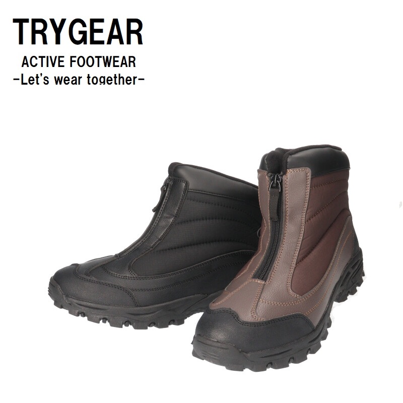 送料無料】TRYGEAR トリガー メンズ 男性用 防水ダウンブーツ