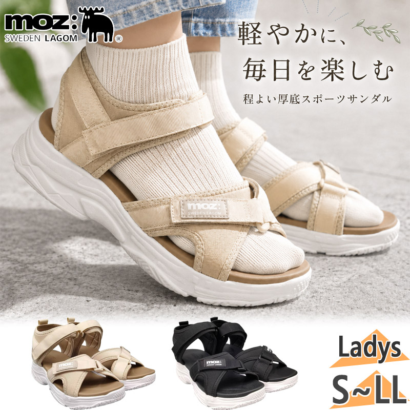 moz（モズ） レディース サンダル 靴 シューズ スポサン スポーツ
