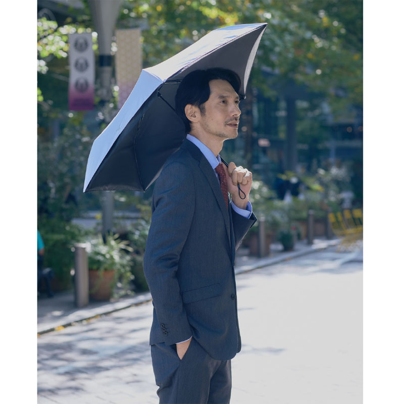 【新品】バーブレラ　大判　折りたたみ日傘　晴雨兼用　メンズ　ユニセックス MIZUNO（ミズノ） メンズ レディース -20 UMBRELLA UL晴雨兼用傘