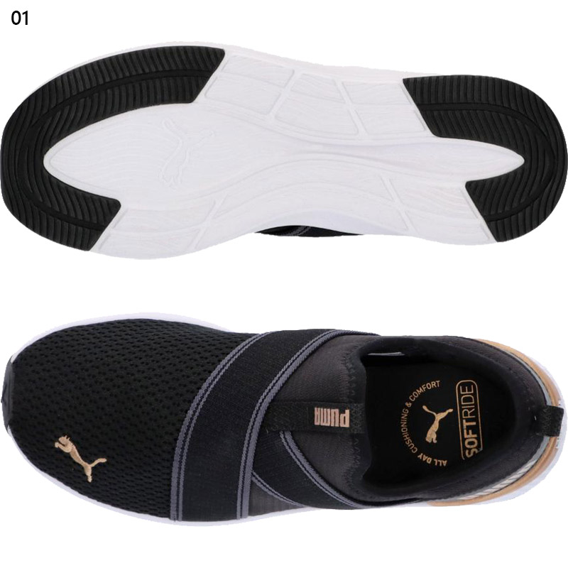 PUMA プーマ レディース SOFTRIDE HARLI SLIP ON WNS ソフト