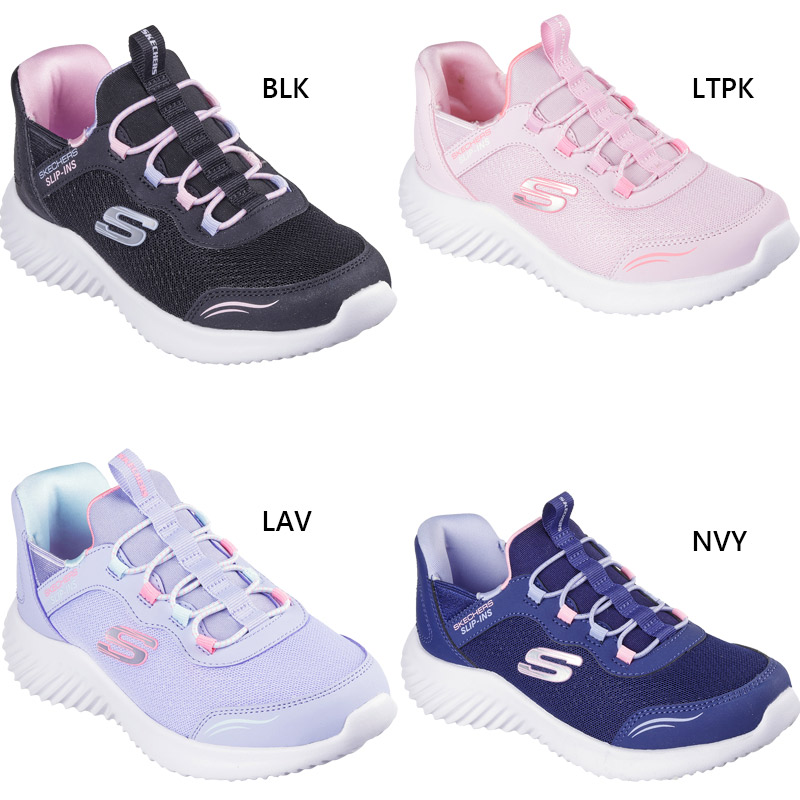 SKECHERS（スケッチャーズ） ジュニア キッズ BOUNDER-SIMPLE CUTE