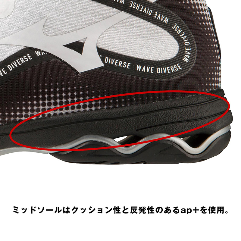MIZUNO ミズノ メンズ レディース ウエーブダイバース DE 2