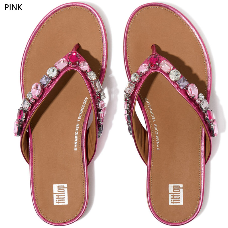 フィットフロップ　新品フリップレザーサンダル FitFlop（フィットフロップ） サンダル Lulu Adjustable Leather Back