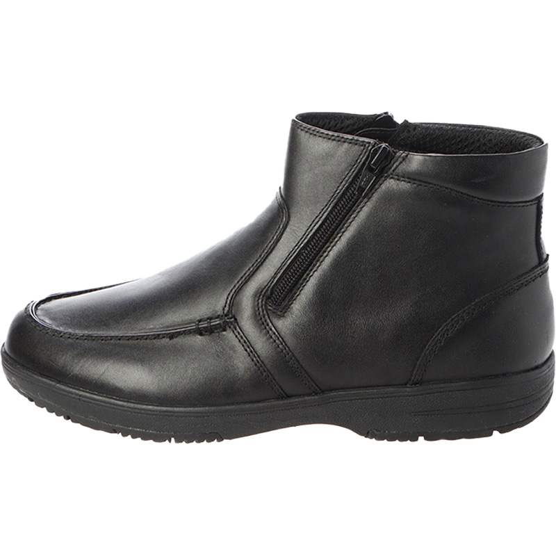 4E 幅広 ワイド ゴルフ メンズ シティゴルフ ショート ブーツ 靴