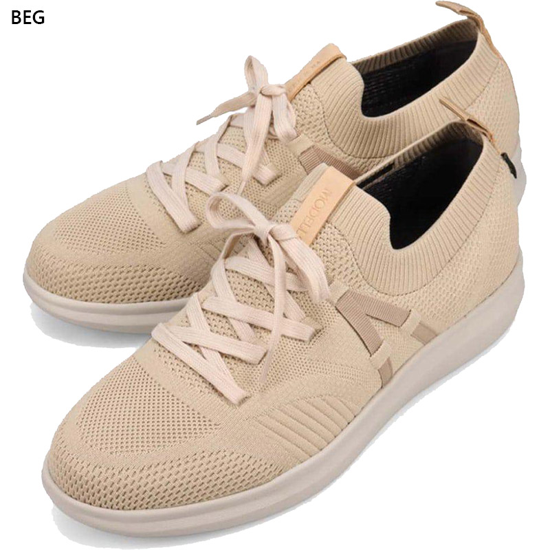 モデロ メンズ カジュアルニットスニーカー スニーカー 靴 シューズ ゴアテックス 防水 高反発インソール 快適歩行 ニット形成 ブラック 黒 グレー ベージュ 灰色 送料無料 MODELLO DM6525G MODELLO（モデロ） メンズ カジュアルニットスニーカー スニーカー 靴