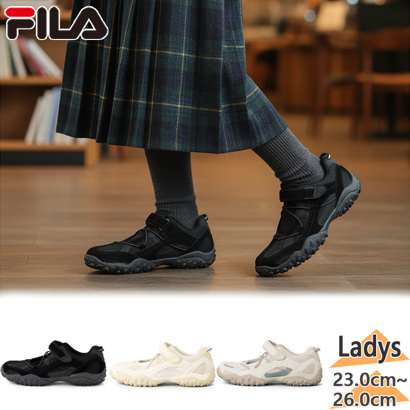 FILA（フィラ） レディース ECHAPPE VC v2 LX スニーカー 靴 シューズ