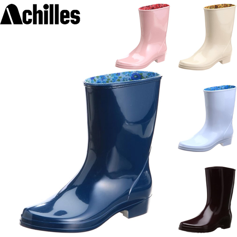 アキレス　ウィザードカレンj〜035 女児用長靴　24cmEE￼ アキレス（achilles） カレン レディース ブーツ 靴 シューズ 防水
