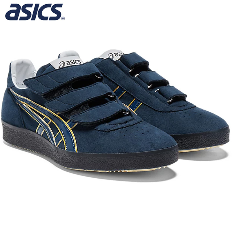 【美品】バレーボール　審判　asics メンズ　L レフリー　長袖 名入れ】バレーボール 審判 レフリーシャツ 左袖お名前刺しゅう