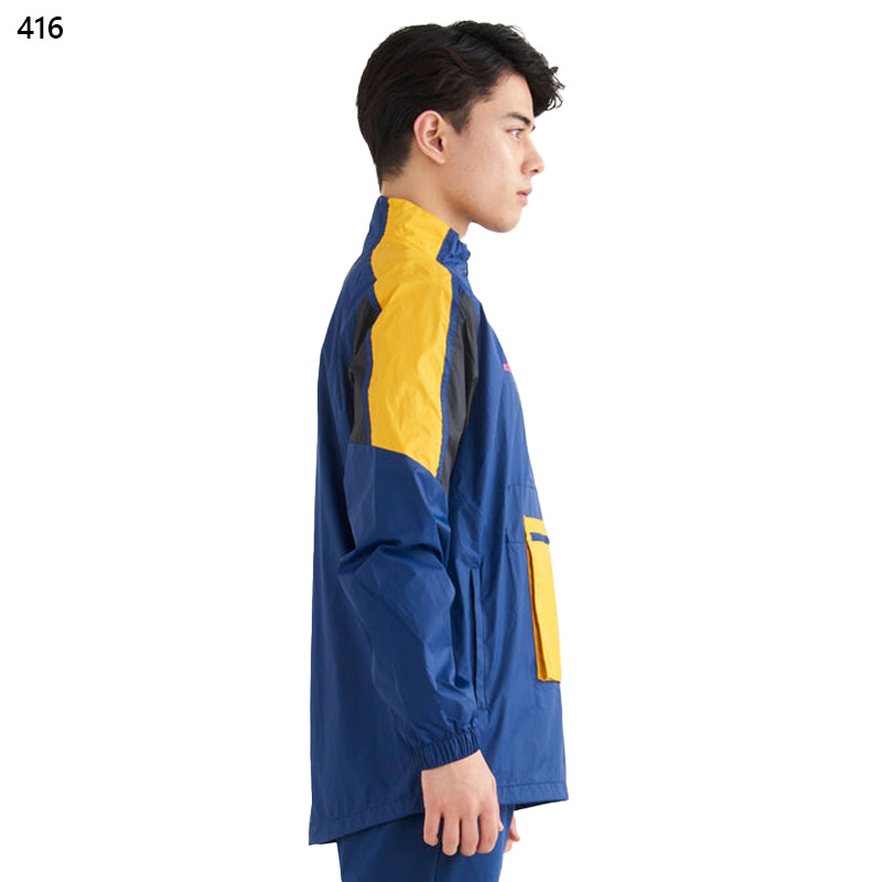 KELME ハーフ中綿ジャケット XL ネイビー KELME ケルメ メンズ レディース ハーフジップウーブン