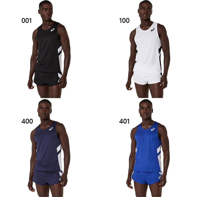 ASICS（アシックス） メンズ メンズランニングシャツ 陸上 ウェア 競技