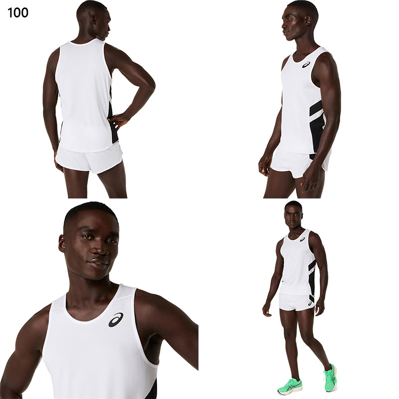 ASICS（アシックス） メンズ メンズランニングシャツ 陸上 ウェア 競技