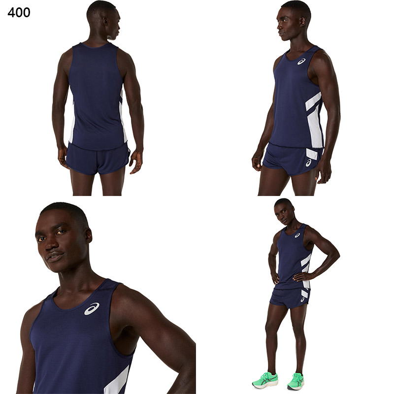 ASICS（アシックス） メンズ メンズランニングシャツ 陸上 ウェア 競技