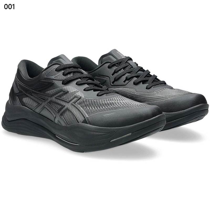 ASICS ウォーキングシューズ ブラック 22.5cm4E相当 アシックス】ゲルファンウォーカー ブラック 23.5cm