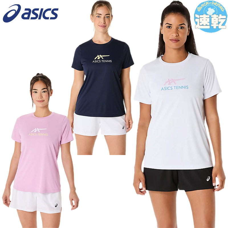 ASICS（アシックス） レディース ウィメンズコートグラフィック半袖