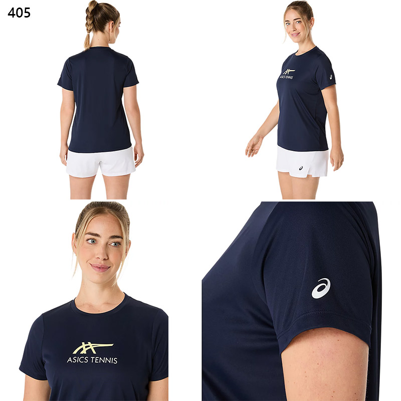 ASICS（アシックス） レディース ウィメンズコートグラフィック半袖