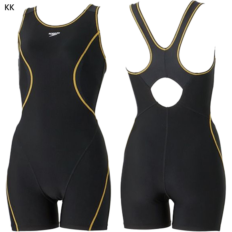 speedo スピード レディース フィールアップルースンハーフニー