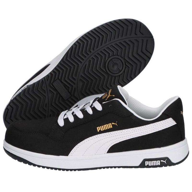 プーマ 安全靴 メンズ レディース Airtwist 2.0 Black Low 安全靴 靴 シューズ スニーカー ローカット カジュアル ブラック 黒 送料無料 puma 642150 PUMA（プーマ） 安全靴 メンズ レディース Airtwist 2.0 Black Low