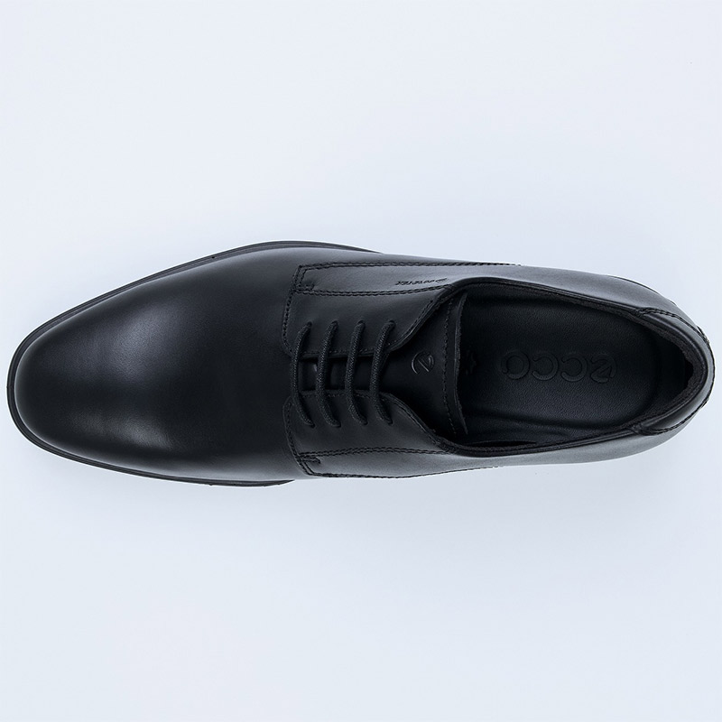 【ecco】美品エコー プレーントゥ コンフォート 軽量 幅広 レザー 紺 ecco（エコー） メンズ メルボルン MELBOURNE ビジネス 靴 シューズ