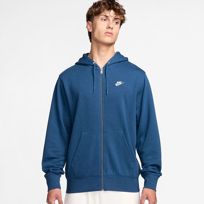 NIKE（ナイキ） メンズ クラブ FT L/S フルジップ フーディ アパレル